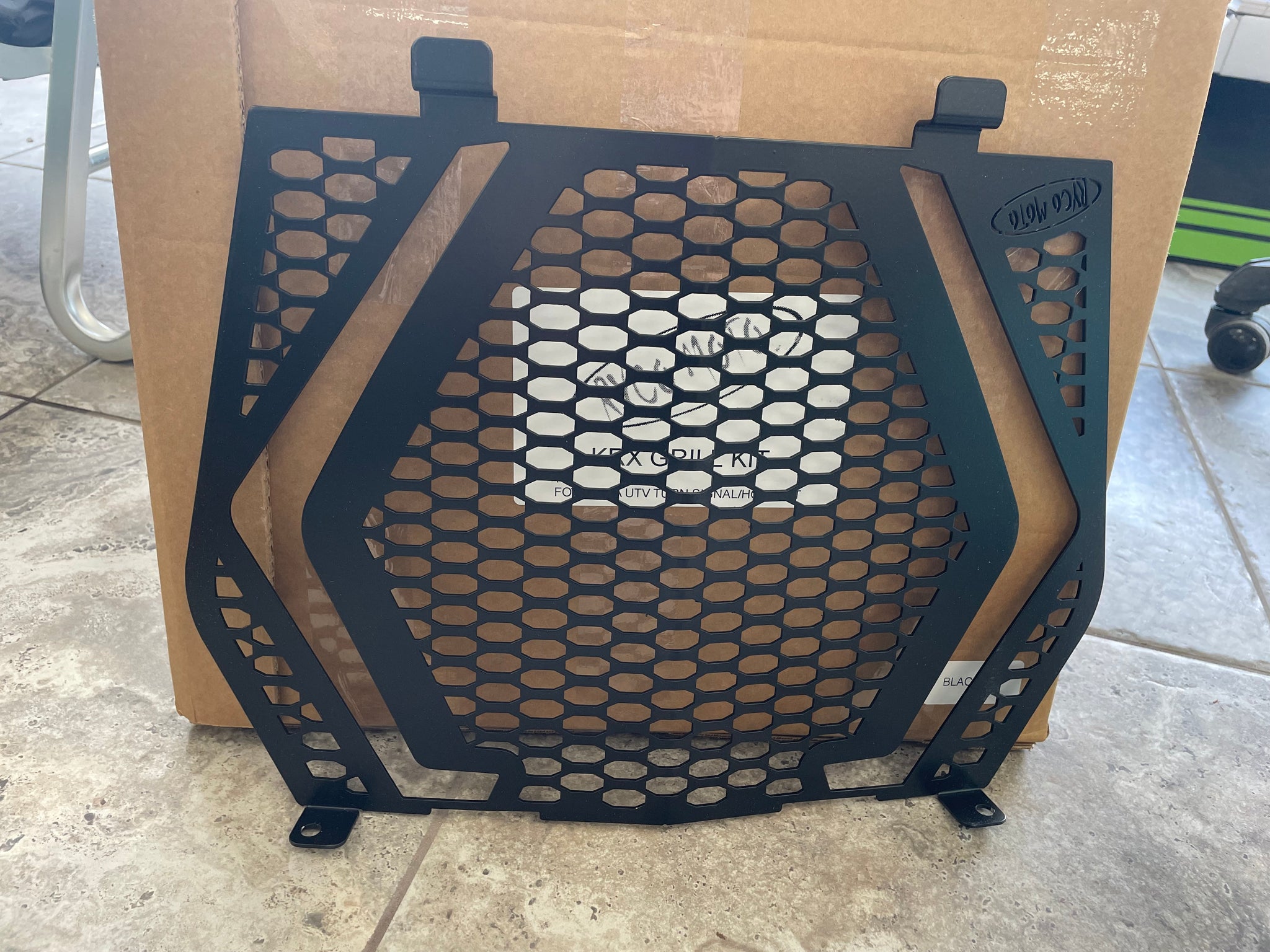 RYCO STREET LEGAL KIT-KAWASAKI KRX 1000/4200A-6085-GRILLBLK