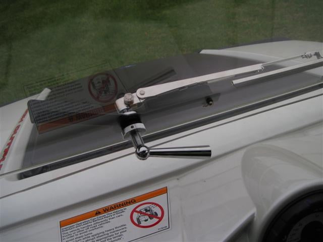 Hand Operated Wiper and Bracket