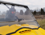 Load image into Gallery viewer, CAN-AM COMMANDER SCRATCH RESISTANT FLIP WINDSHIELD
