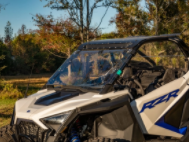 Load image into Gallery viewer, POLARIS RZR PRO XP SCRATCH RESISTANT FLIP WINDSHIELD
