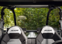 Load image into Gallery viewer, POLARIS RZR XP TURBO REAR WINDSHIELD
