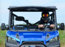 Load image into Gallery viewer, POLARIS RANGER XP 900 SCRATCH RESISTANT FLIP WINDSHIELD
