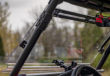 Load image into Gallery viewer, POLARIS RZR 900 SCRATCH RESISTANT FLIP WINDSHIELD
