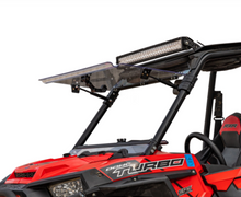 Load image into Gallery viewer, POLARIS RZR 900 SCRATCH RESISTANT FLIP WINDSHIELD
