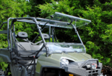 Load image into Gallery viewer, POLARIS RANGER 800 SCRATCH RESISTANT FLIP WINDSHIELD
