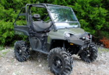 Load image into Gallery viewer, POLARIS RANGER FULL-SIZE 570 SCRATCH RESISTANT FLIP WINDSHIELD
