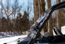 Load image into Gallery viewer, POLARIS RZR TRAIL 900 SCRATCH-RESISTANT FLIP WINDSHIELD
