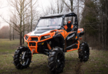 Load image into Gallery viewer, POLARIS GENERAL XP 1000 SCRATCH RESISTANT FLIP DOWN WINDSHIELD
