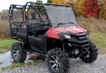 Load image into Gallery viewer, HONDA PIONEER 700 SCRATCH RESISTANT FULL WINDSHIELD
