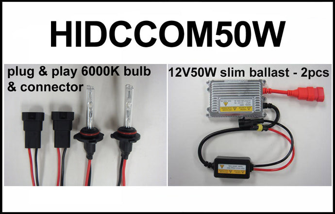 2011-2013 Can Am Commander 50w HID Conversion Kit
