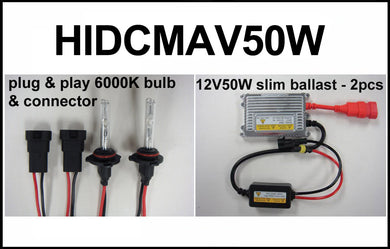 2013 Can Am Maverick HID 50W Conversion Kit