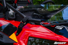 Load image into Gallery viewer, POLARIS RZR XP TURBO S SCRATCH RESISTANT FLIP DOWN WINDSHIELD
