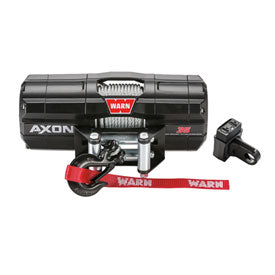 WARN® AXON WINCH WITH WIRE ROPE AND MOUNT PLATE 300LB